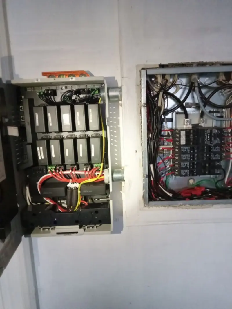 Electrical panel upgrade completed for Commercial Electrician Services in Mequon